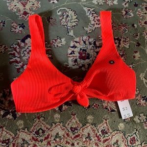 Hollister ribbed bikini top